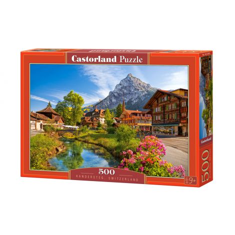 Puzzle Castorland 500el Kandersteg, Szwajcaria